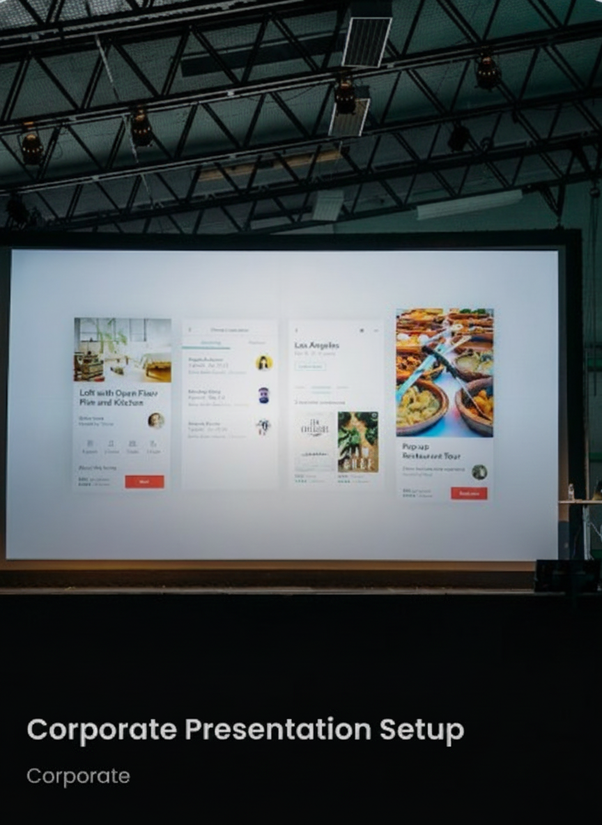 Corporate Presentation Setup